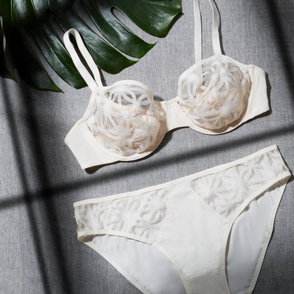 LOU Architecture Bra NWT Size 34B in Ivory - Picture 3 of 3